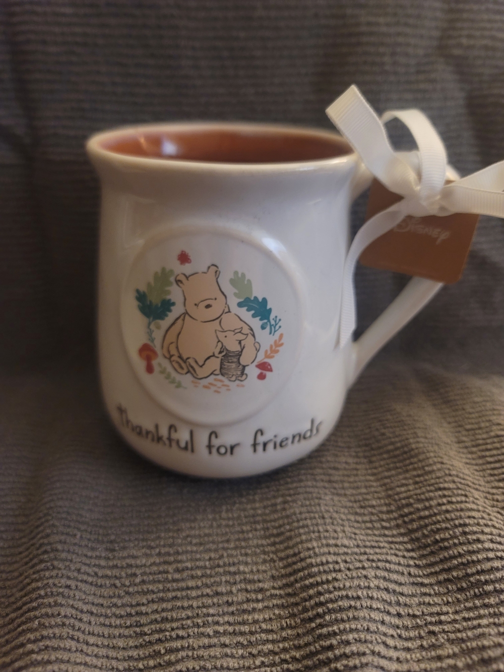 Rae Dunn X Winnie The Pooh  "Thankful for Friends" Mug (Disney)